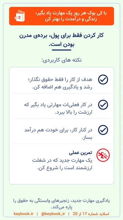تمرین های کتاب افزایش هوش مالی رابرت کیوساکی